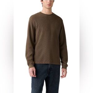 Levi’s Waffle Crewneck Long Sleeve T-Shirt, XXL